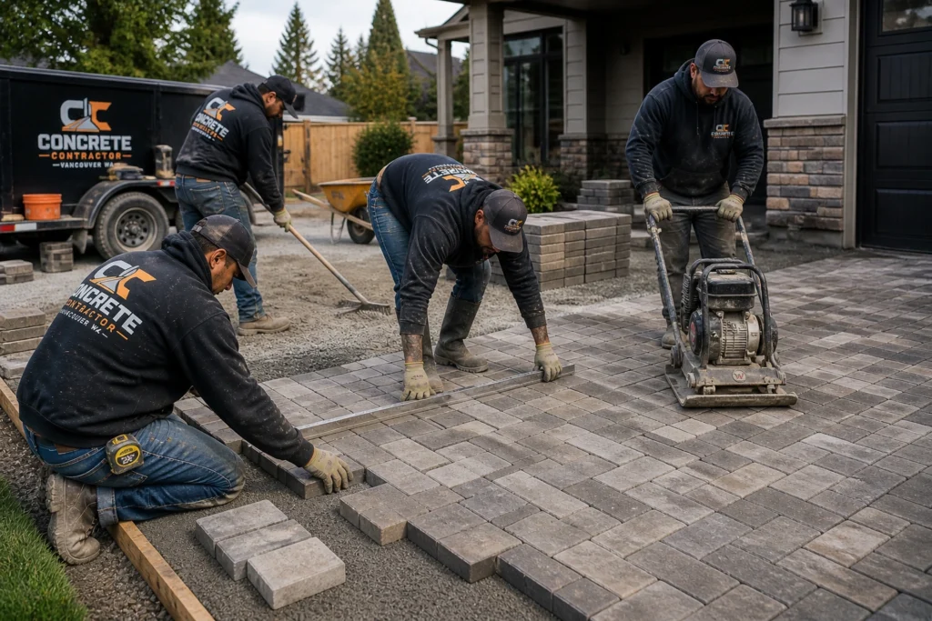 concrete pavers in vancouver wa